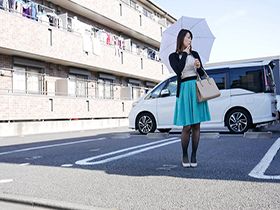 「立ちんぼ妻」 B級熟女 恵美子46歳 サンプル動画サムネイル